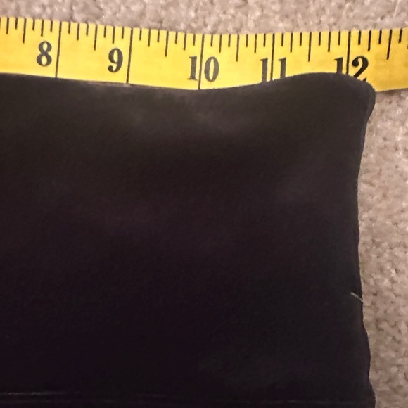 SPANX Classic Black Velvet Leggings Women’s Medium Casual Holidays Winter Fall - Picture 6 of 7